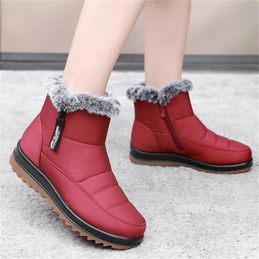 Bottes Femme avec semelle caoutchouc antidérapante - BlxckFR