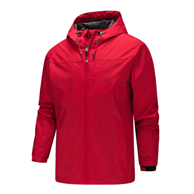 Veste de pluie robuste et étanche pour homme