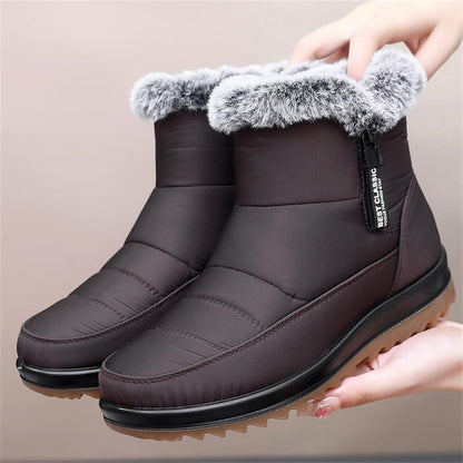 Bottes Femme avec semelle caoutchouc antidérapante