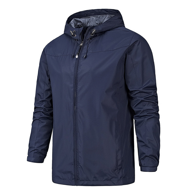 Veste de pluie robuste et étanche pour homme
