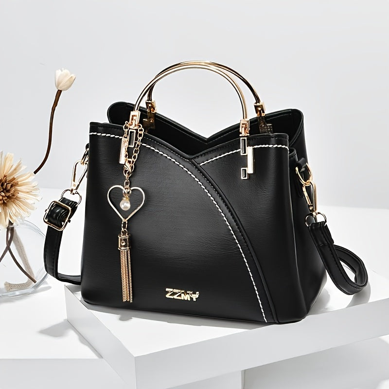 Sac à main cuir élégant pour femme petite taille