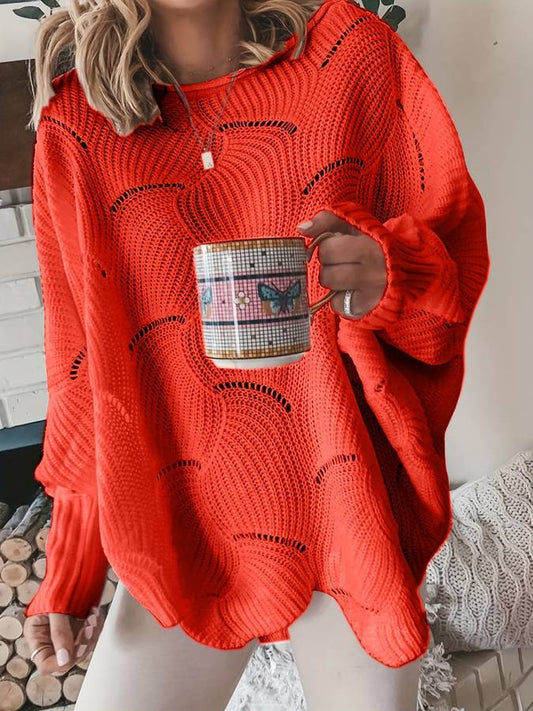 Pull Tricot Chaud pour Femme - Manches Longues Hiver - LuxeStyle