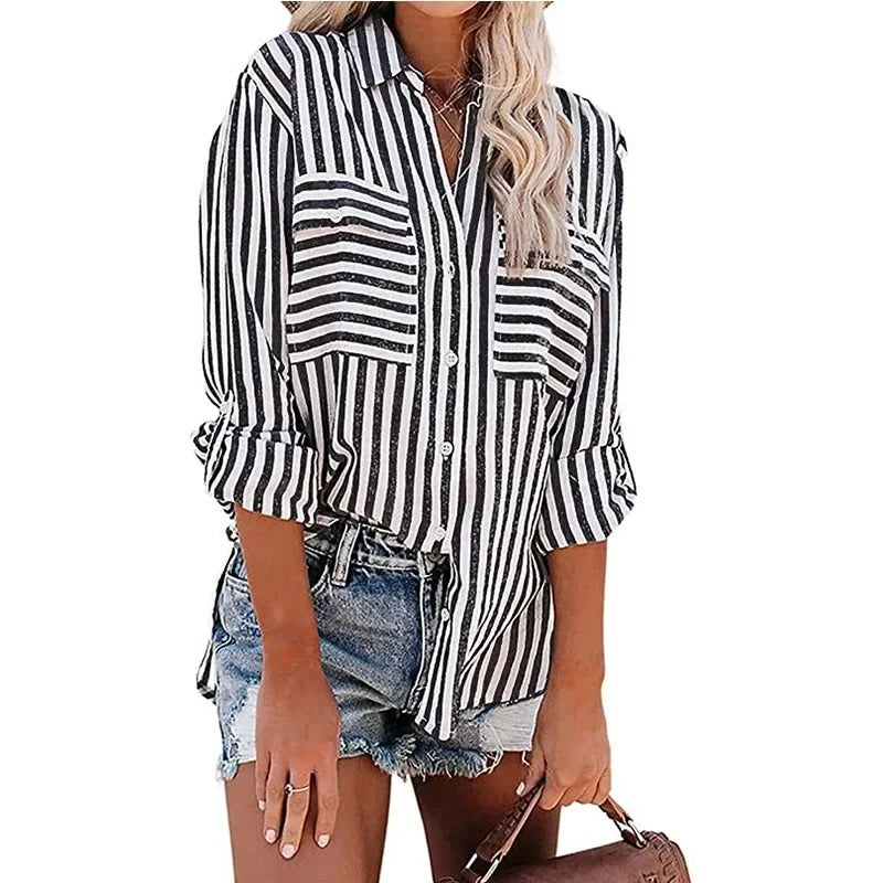 Chemise Homme Élégante Col Chemise Manches Courtes - LuxeStyle