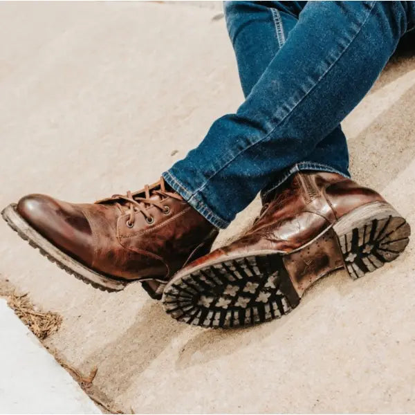 Bottes Hiver Solides à Lacets - LuxeStyle