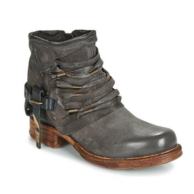 Bottes cuir féminines élégantes pour femme - LuxeStyle