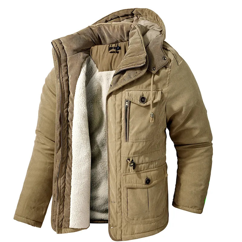 Veste Parka Doublée Chaude et Légère