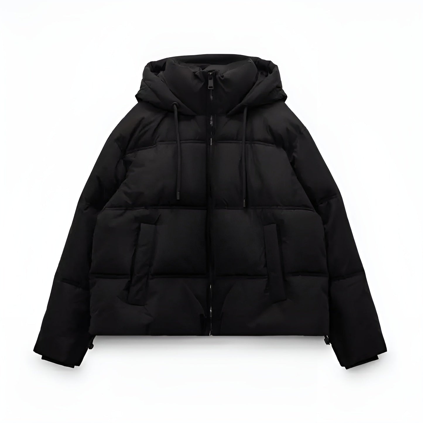 Veste Hivernale Douillette avec Fermeture Éclair pour Femme