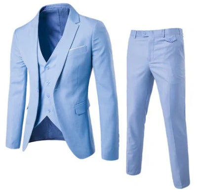 Costume 3 Pièces Élégant Mariage Homme | Pantalon Slim - luxestyle