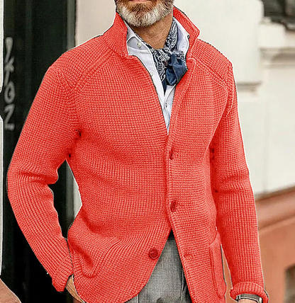 Blazer Classique Homme Élégant - Col Chemisé, Manches Longues & Chic Timeless