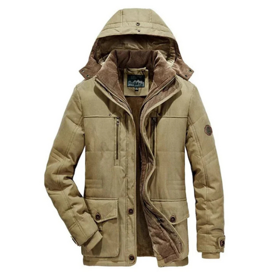 Veste Hiver Chaude pour Homme avec Capuche - LuxeStyle