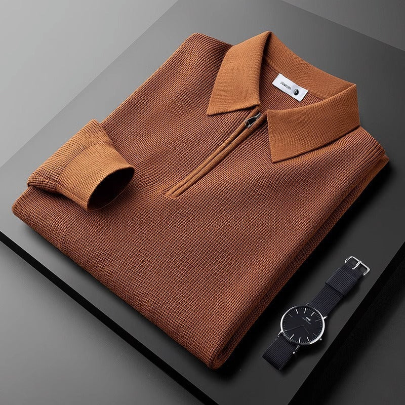 Pull En Maille Texturée Pour Homme