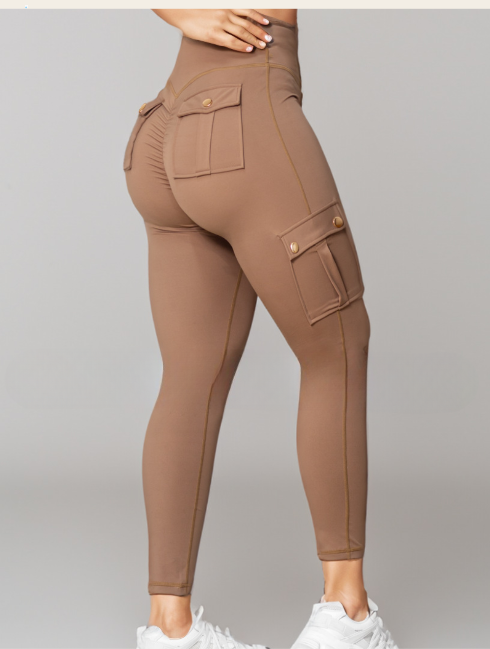 Pantalon Femme Haut de Gamme avec Poches et Coupe Détendue