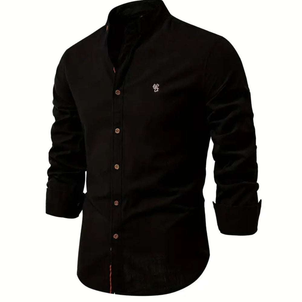 Chemise Relaxe à Manches Longues pour Homme
