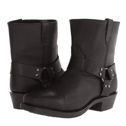 Bottes Country Homme Faux Cuir Luxe
