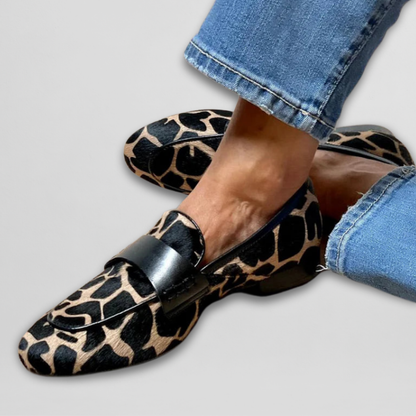 Mocassins Chic Animaliers pour Femme