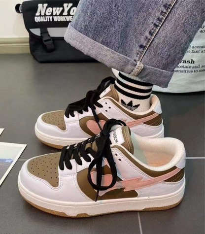 Journee™ – Baskets Femme Confortables avec Design en Cœur Élégant