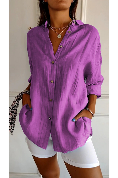 Chemise Élégante Manche Courte Féminine
