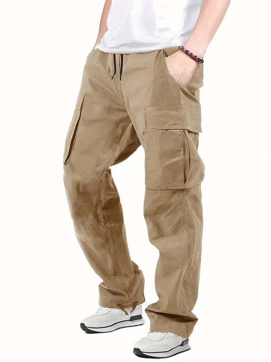 Pantalon Outdoor Relax pour Homme - Couleur Unie et Confortable - LuxeStyle