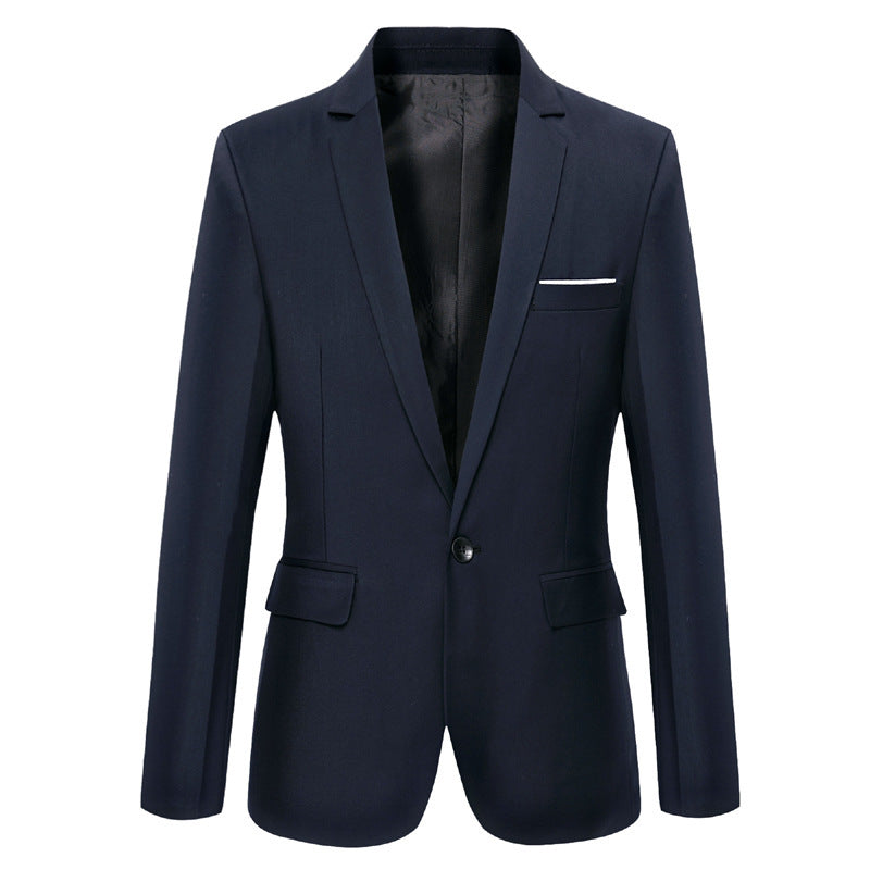 Veste Homme Élégante - Blazer Slim Fit Revers Italienne