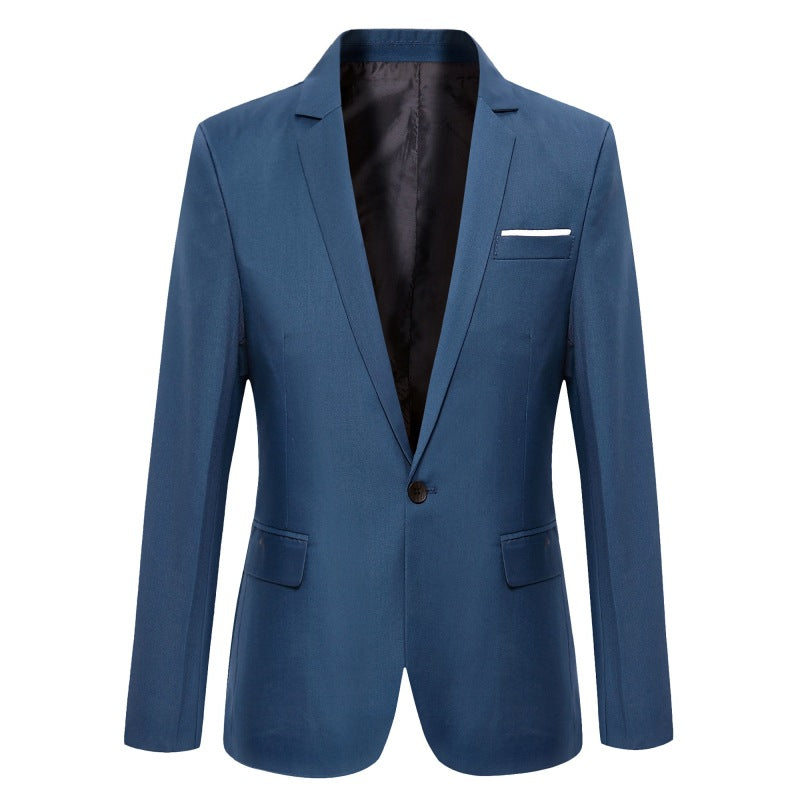 Veste Homme Élégante - Blazer Slim Fit Revers Italienne