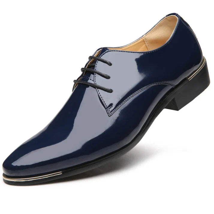 Chaussures de Mariage pour Hommes Élégantes à Lacets - luxestyle