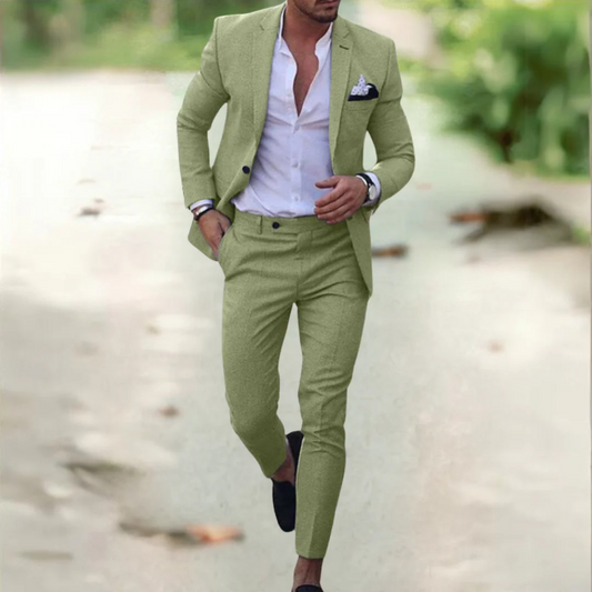 Costume Homme Élégant Taille Fine - luxestyle