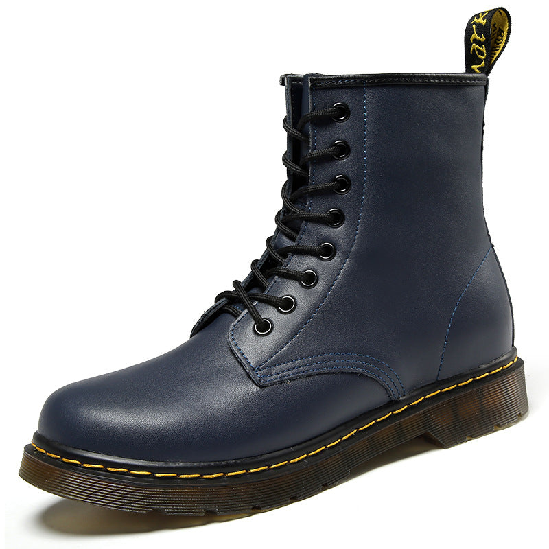 Bottes cuir classiques pour homme à lacets