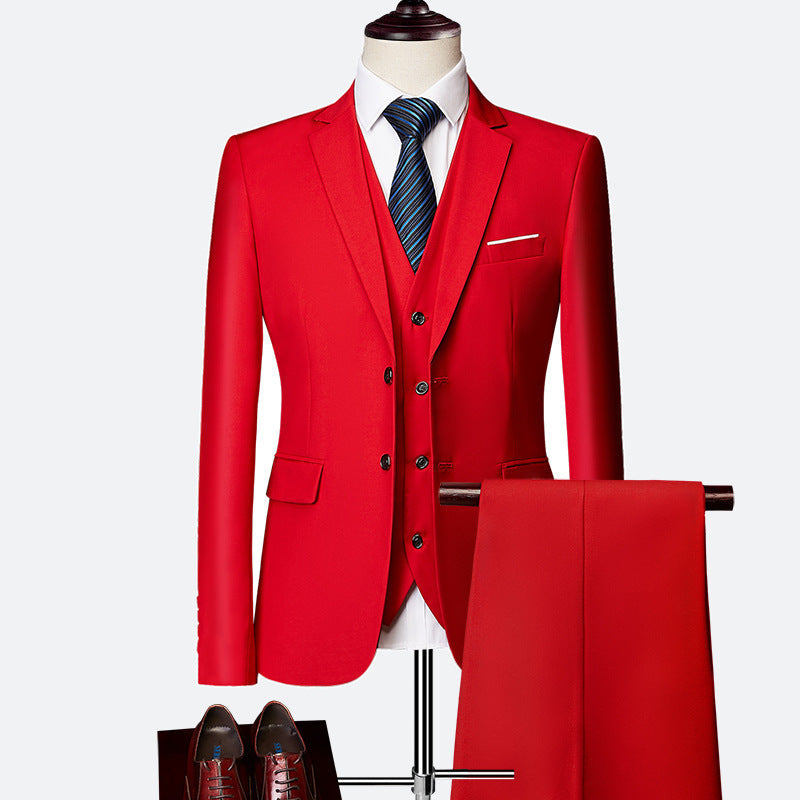Costume Homme Chic 3 Pièces - Élégant et Confortable pour Soirées