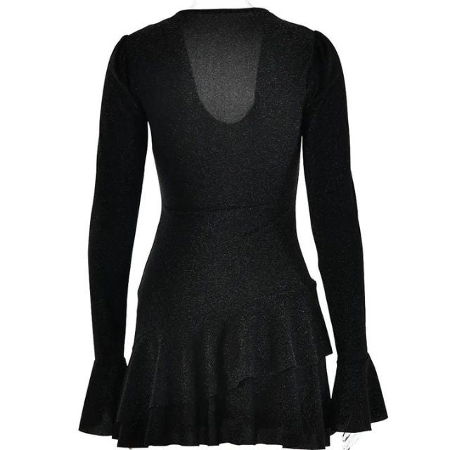 Robe Femme Élégante Décolleté Profond