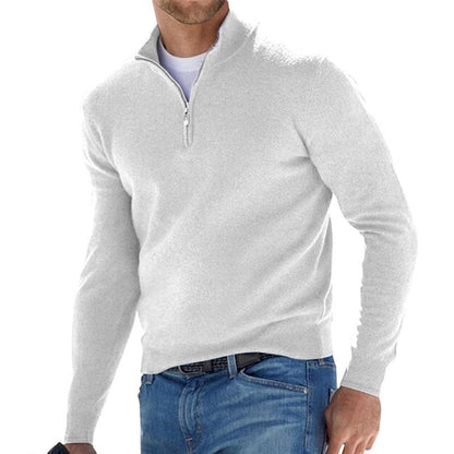 PullSoft™ – Pull Col Roulé Homme en Laine Confortable et Élégant