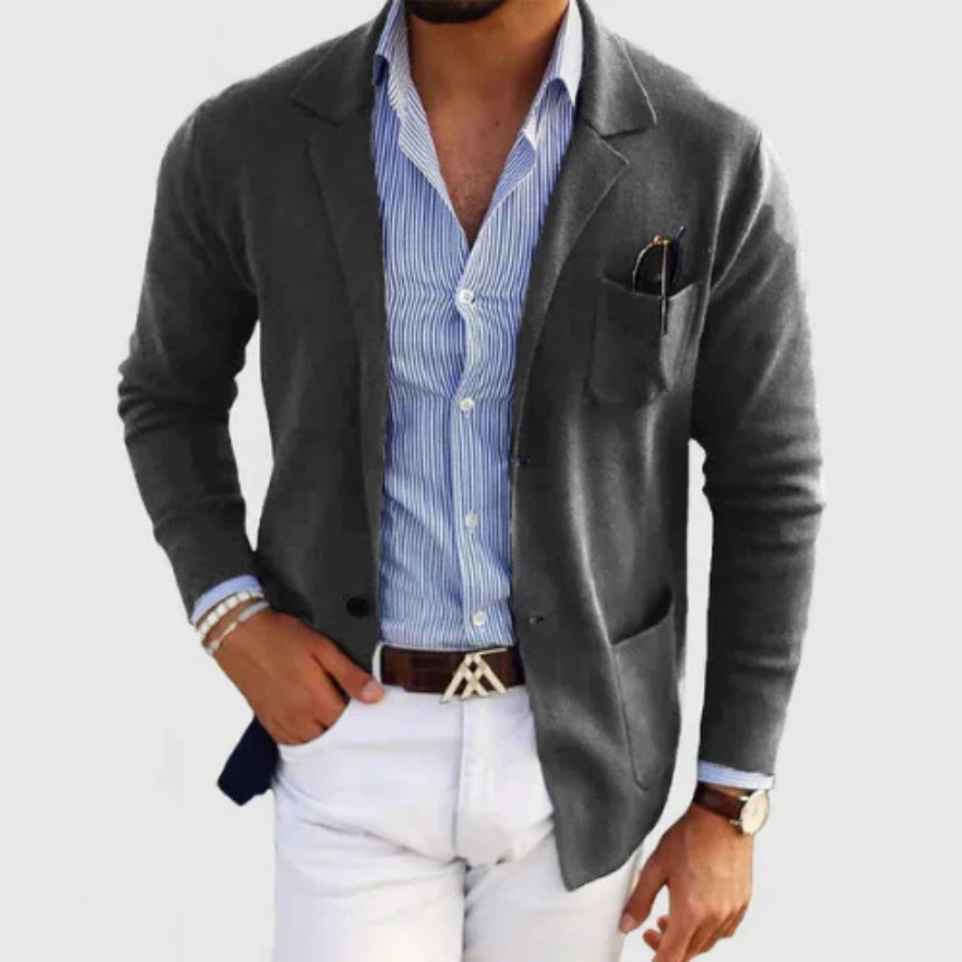 Blazer Homme Hivernal Élégant - luxestyle