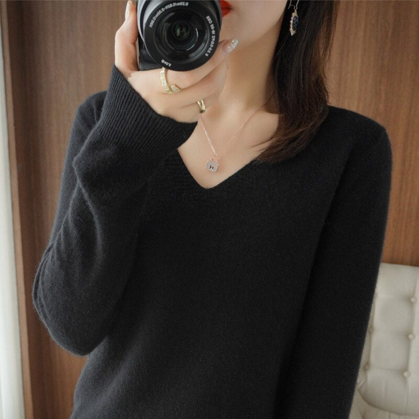 Pull Chic Femme Élégant