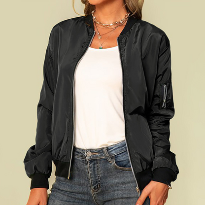 Blouson Femme Léger Éclair – Veste Streetwear Chic