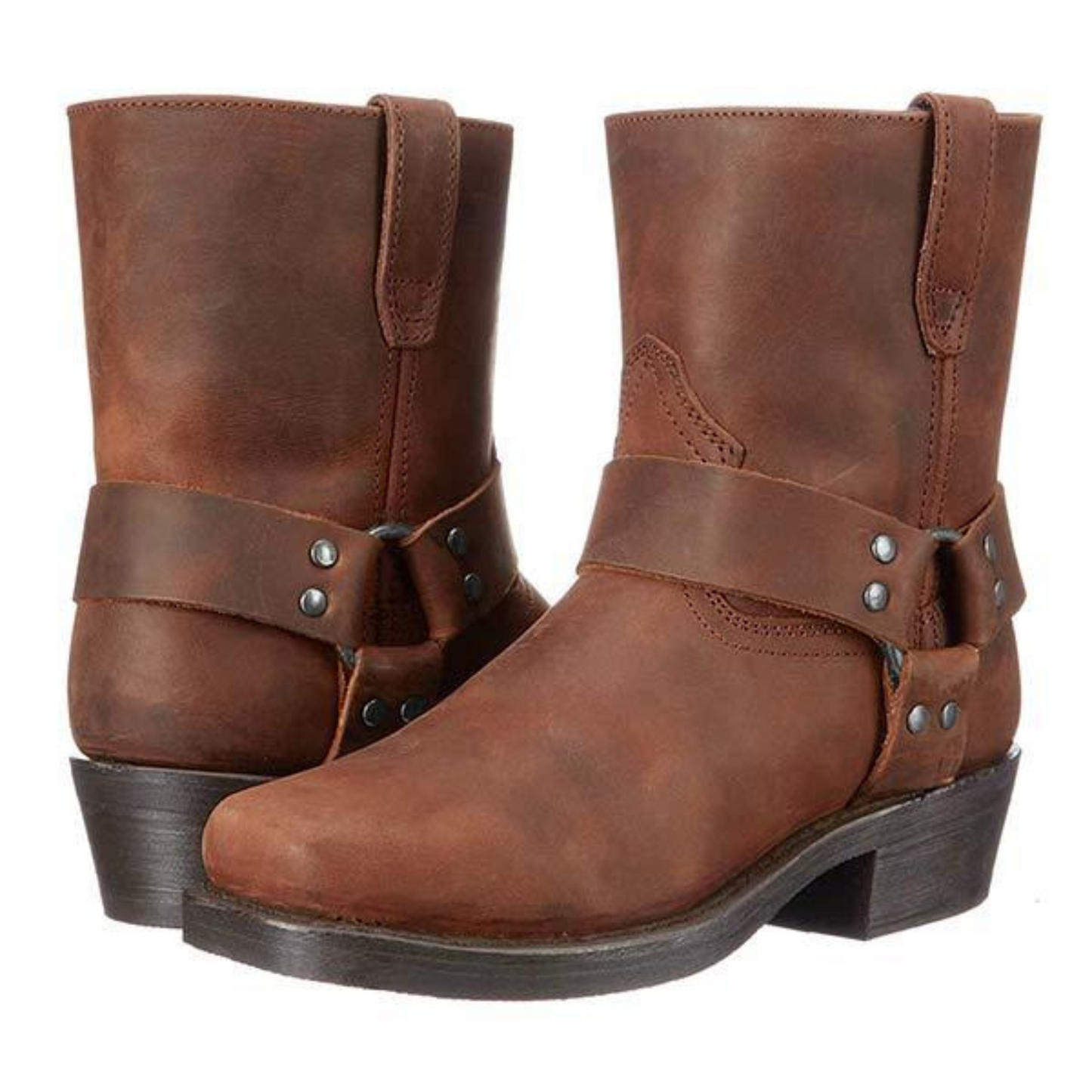 Bottes Country Homme Faux Cuir Luxe