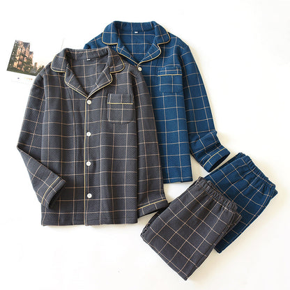Pyjama Douillet Hiver pour Homme à Manches Longues - LuxeStyle