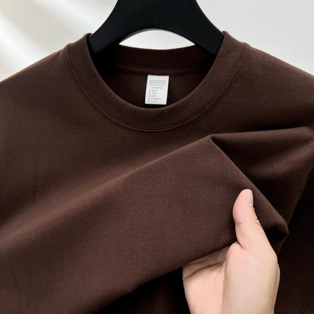 Sweat à manches longues homme vert foncé
