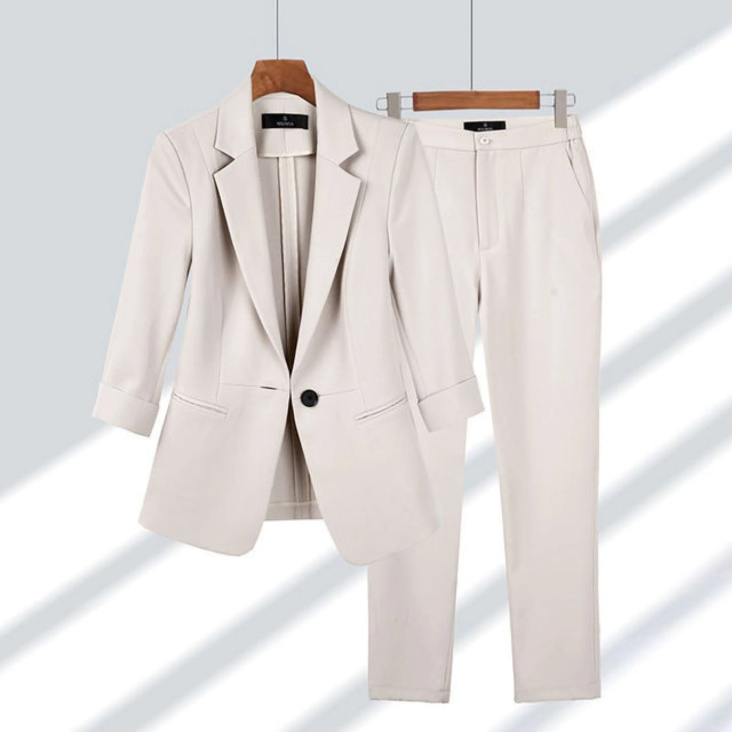 Costume Femme Élégant Deux Pièces Classique - luxestyle