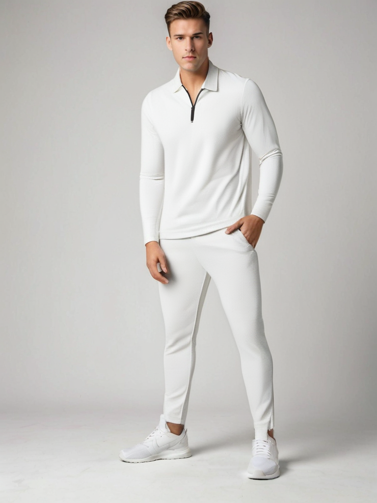 Survêtement Sport Homme Zippé et Confortable - LuxeStyle