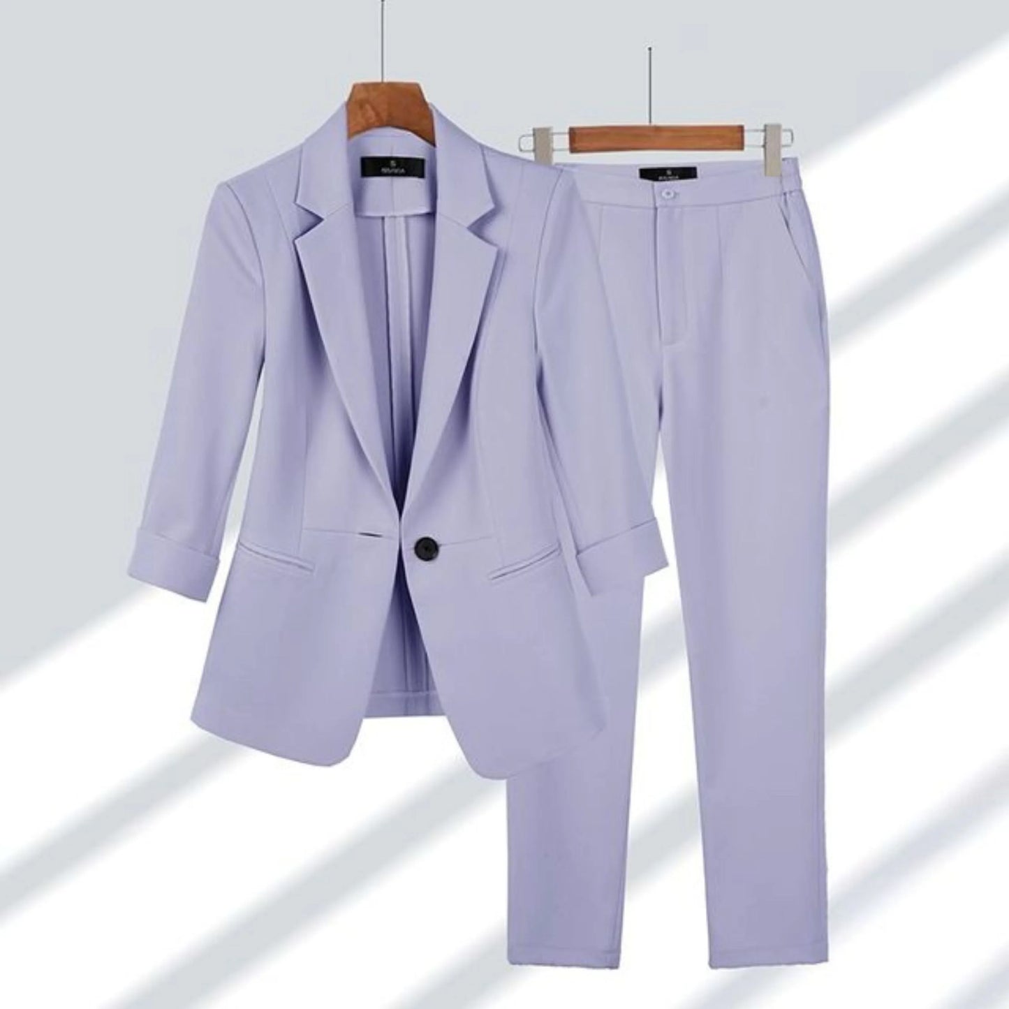 Costume Femme Élégant Deux Pièces Classique