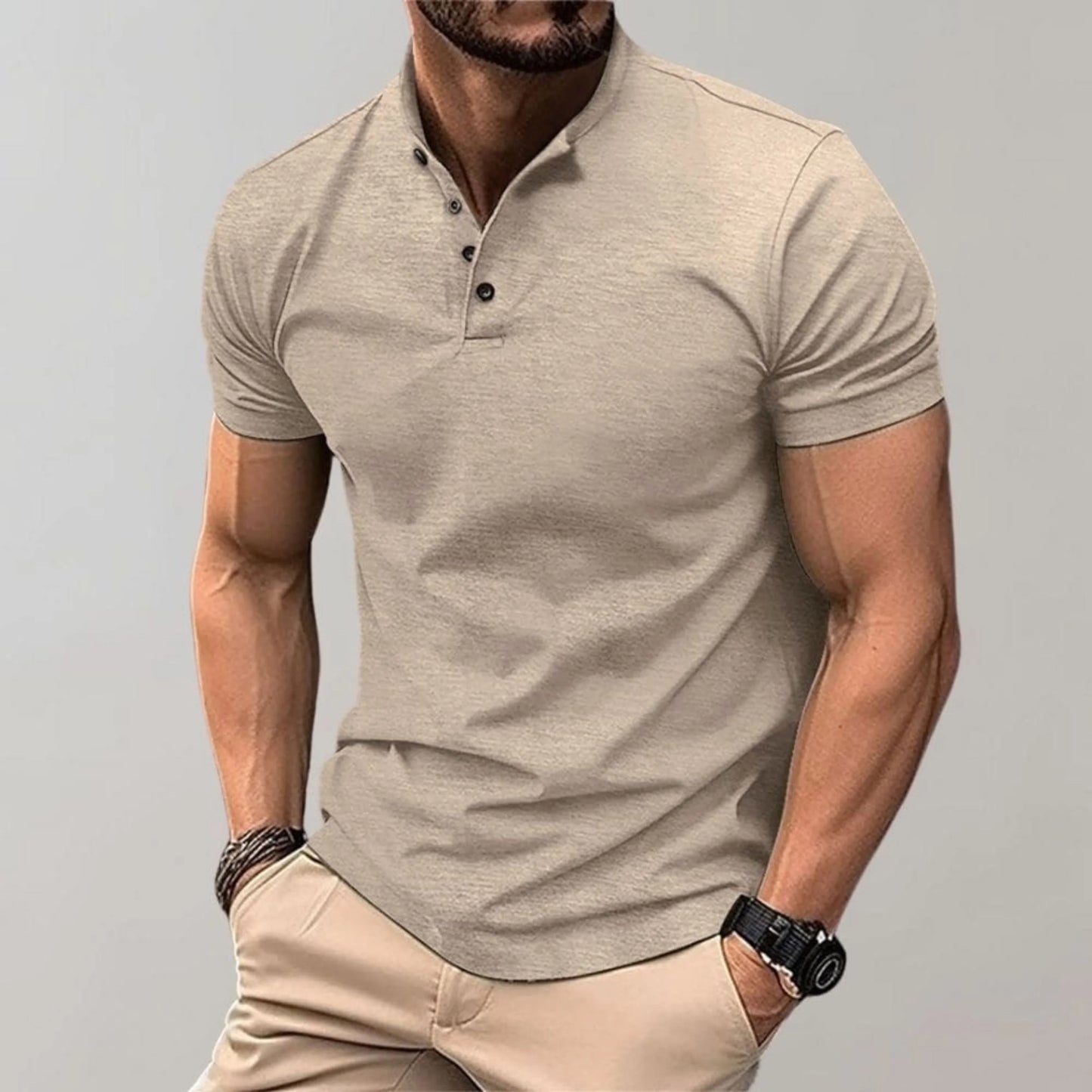 Chemise Polo Homme Décontractée Chic