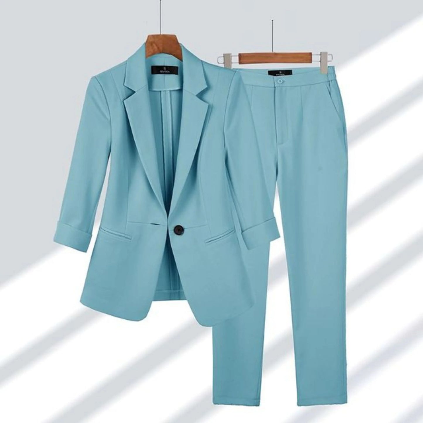 Costume Femme Élégant Deux Pièces Classique