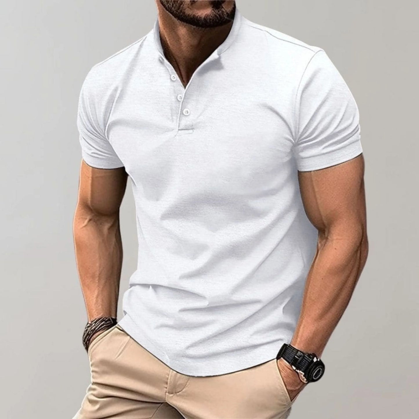 Chemise Polo Homme Décontractée Chic