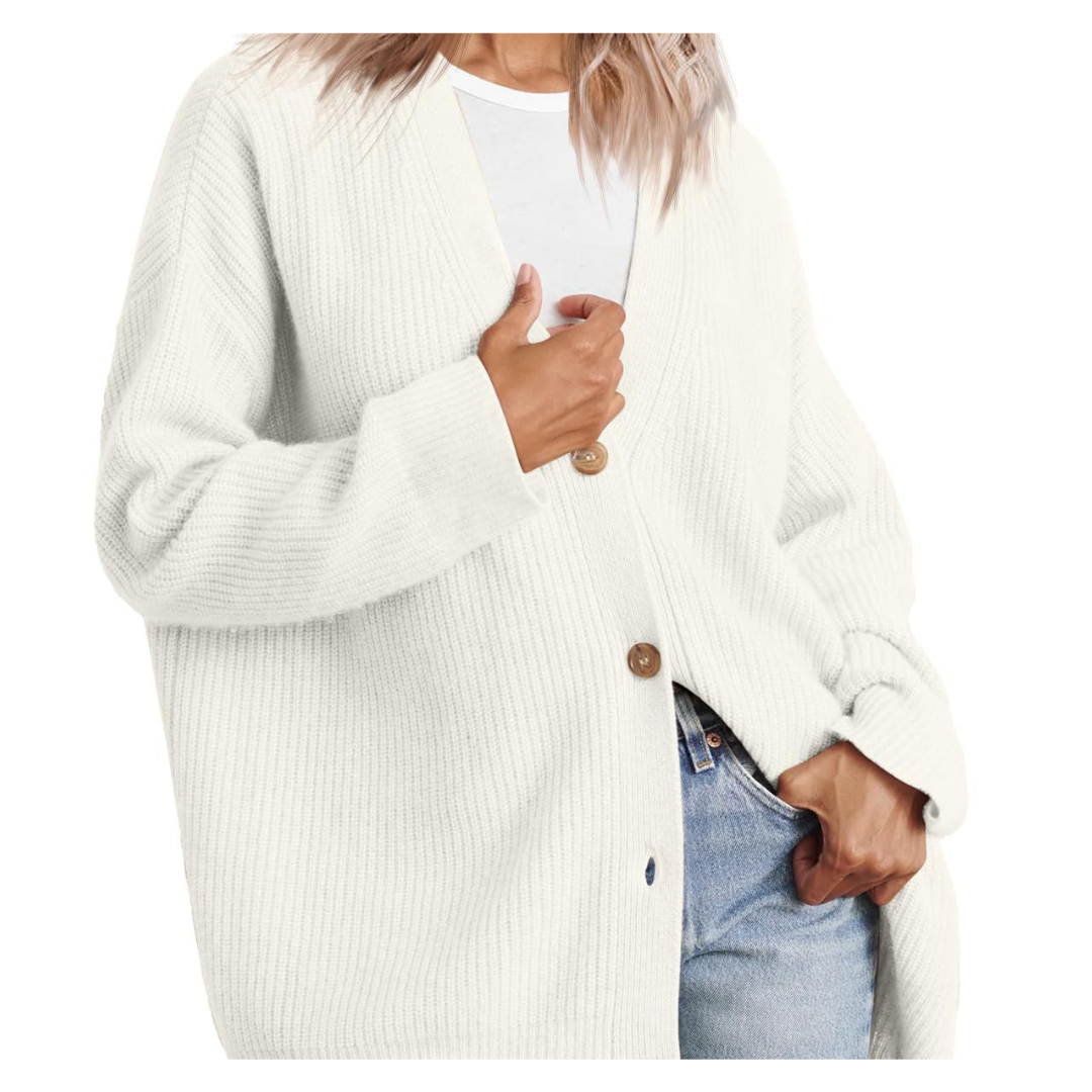 Gilet douillet en maille pour femme | Hiver chaud