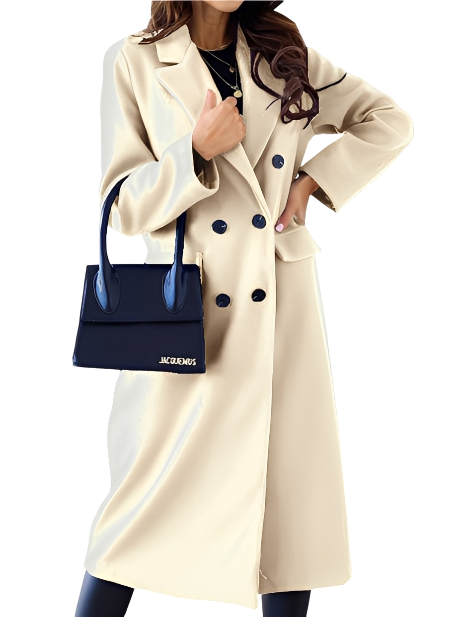 Manteau Femme Élégant Hiver – Veste Chaude et Douce avec Coupe Féminine