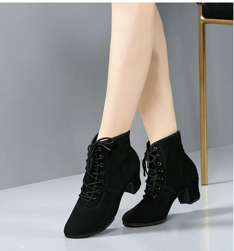 Bottines Lacets Femmes à la mode décontractées