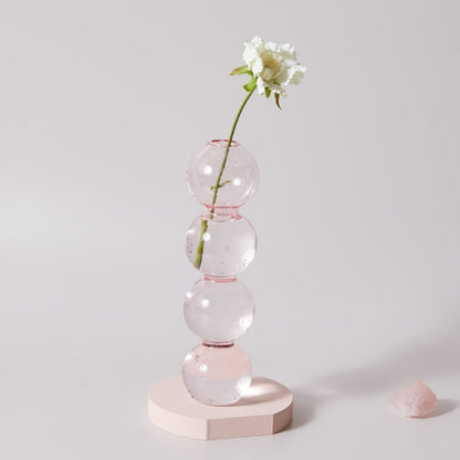 Bougeoirs et vases en verre artisanal luxueux