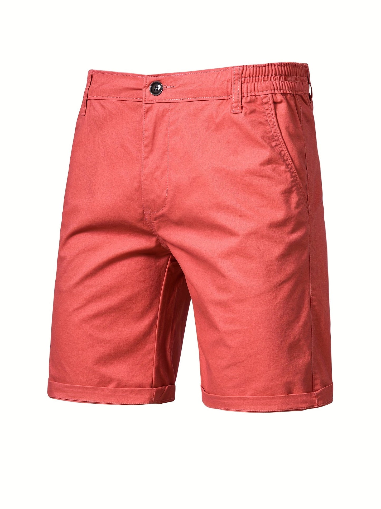 Short Décontracté Homme Coton Élastiqué Gris