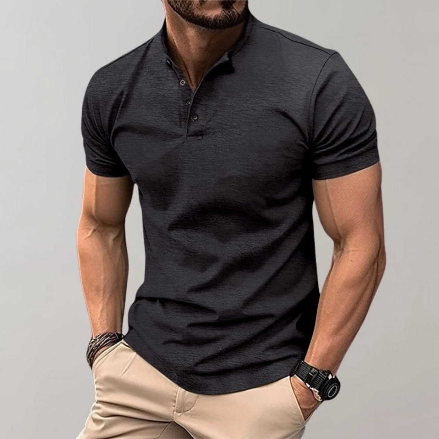 Chemise Polo Homme Décontractée Chic - luxestyle