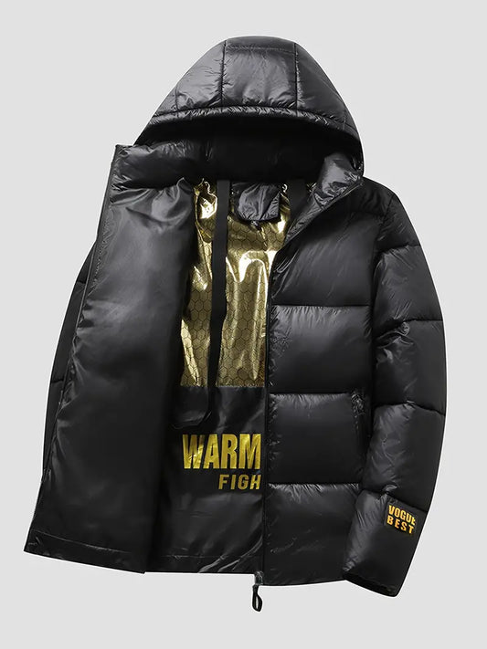 Veste Hiver Zippée Homme Chaud et Élégante - LuxeStyle