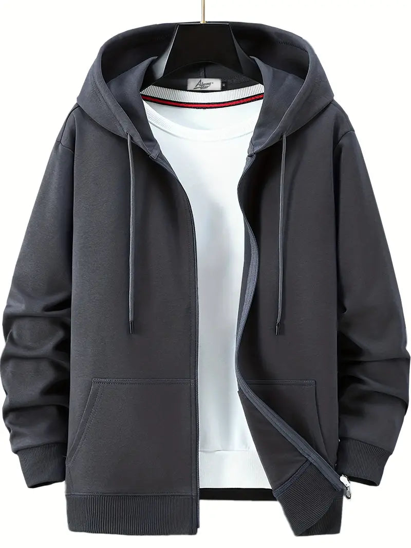 Sweat À Capuche Douillet Pour Hommes Automne Hiver - LuxeStyle